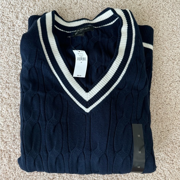 NWT Banana Republic Oversized V-Neck Pullover Sweater - Picture 7 of 8